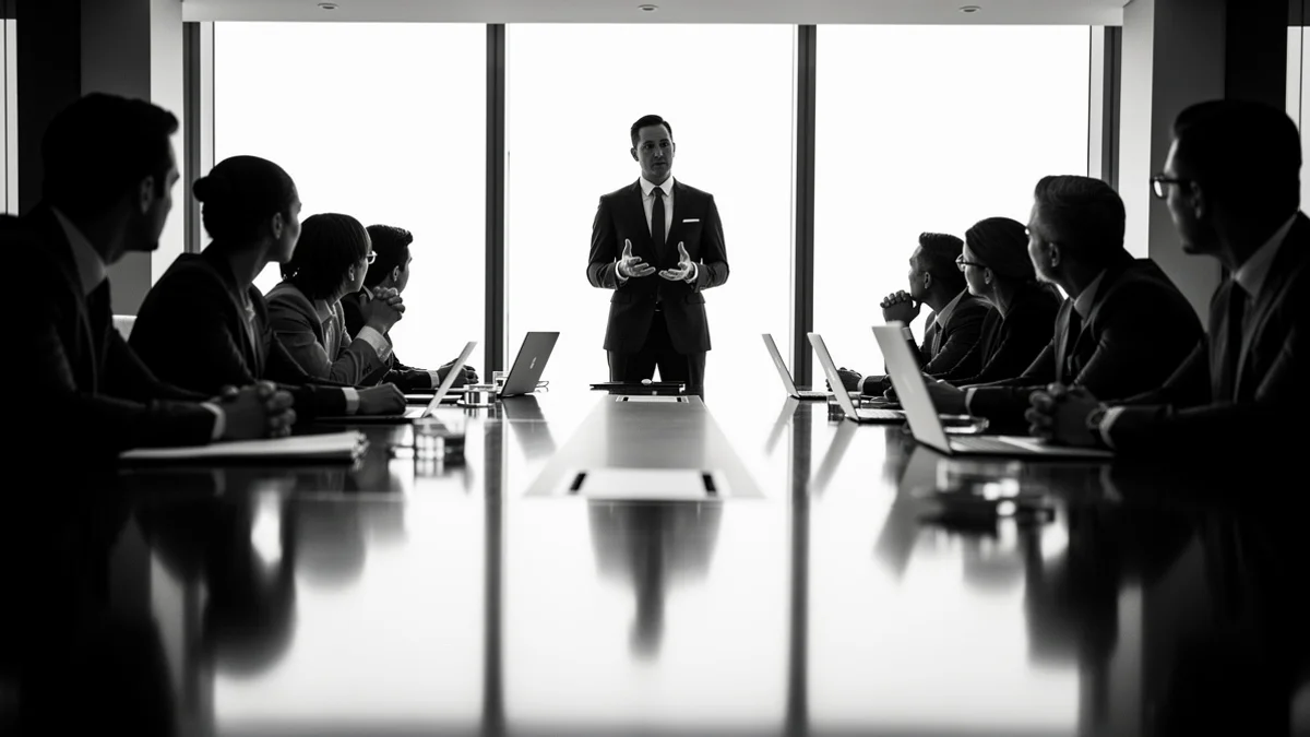 Illustration for How to Handle Executives Who Interrupt or Ignore You