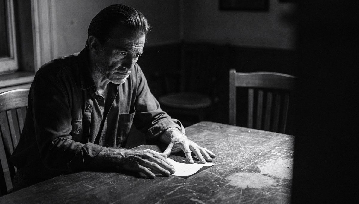 Man preparing alone before a toxic traits conversation