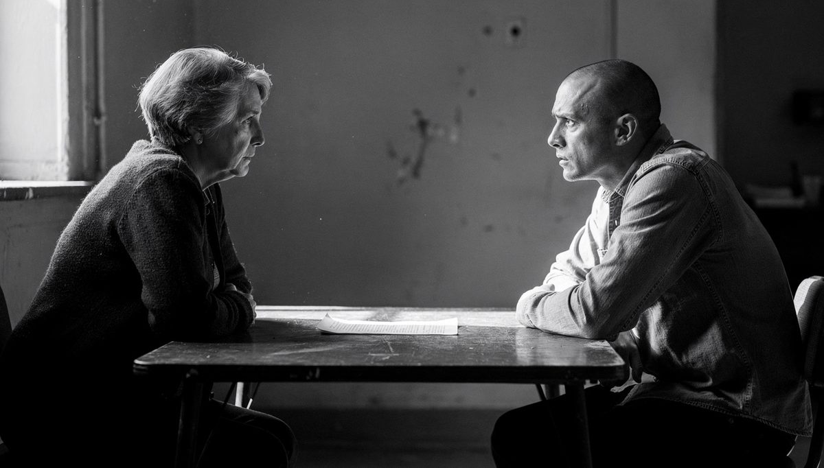 Two colleagues in private conversation about delivering critical feedback