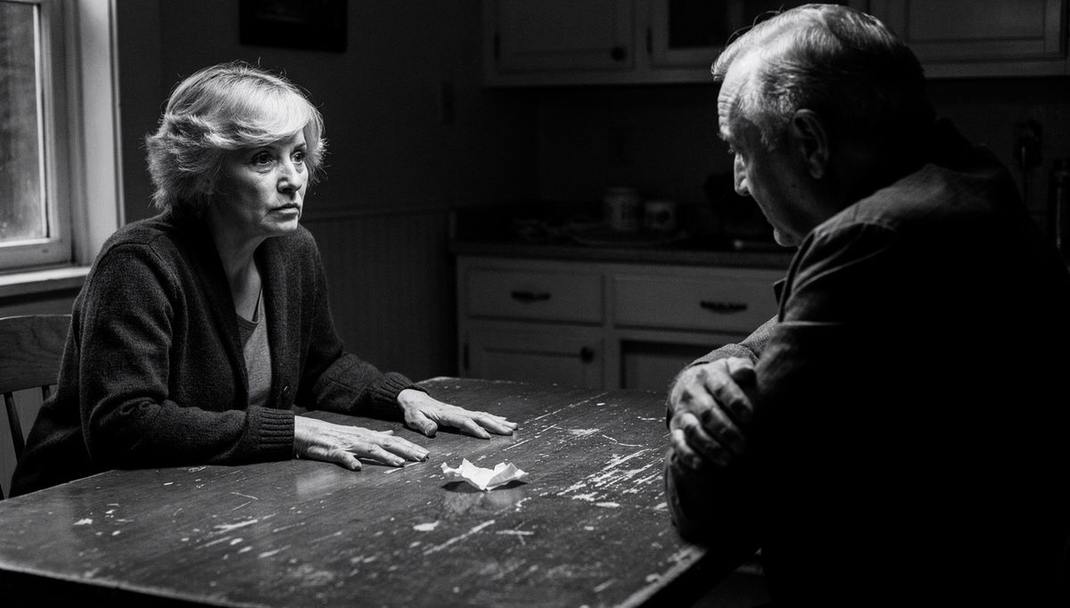 Woman using boundary method to confront toxic family behaviour
