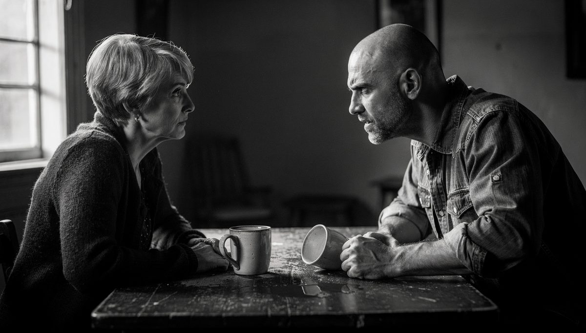 Woman practicing patient hearing frameworks with a difficult person