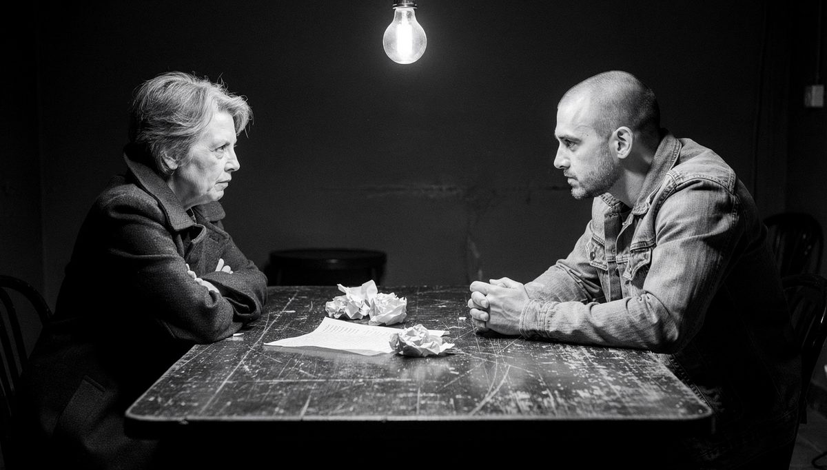 Two people in tense conversation illustrating toxic traits vs mental illness