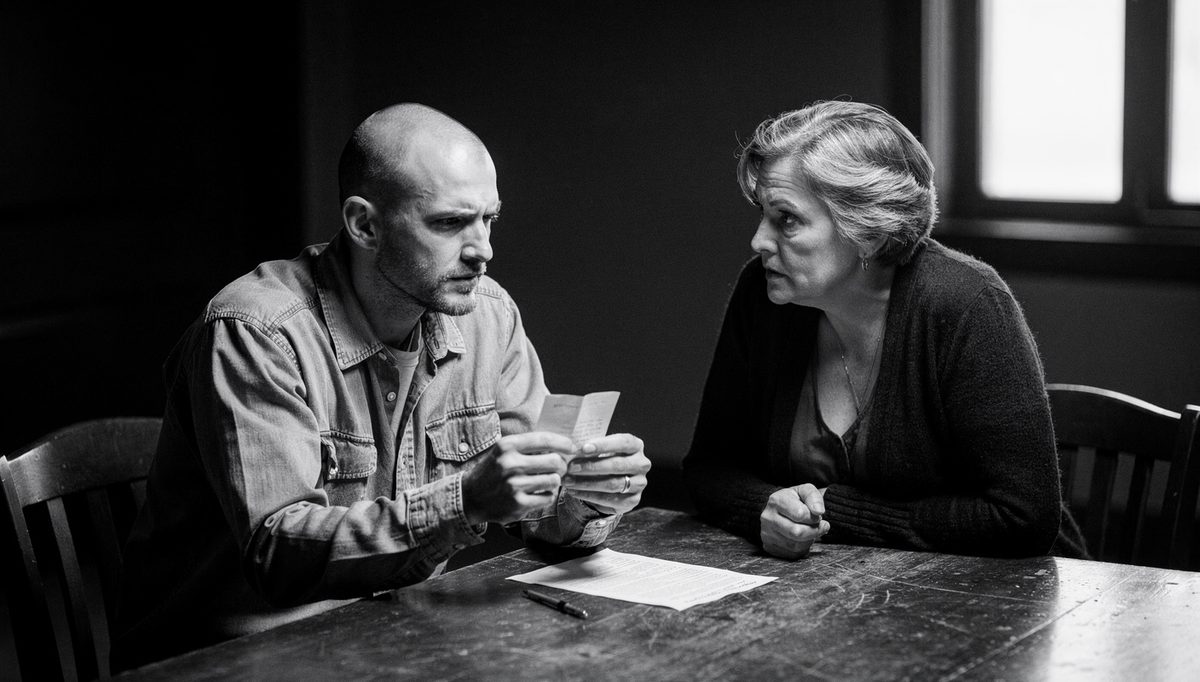 Two colleagues in verbal vs written feedback workplace conversation