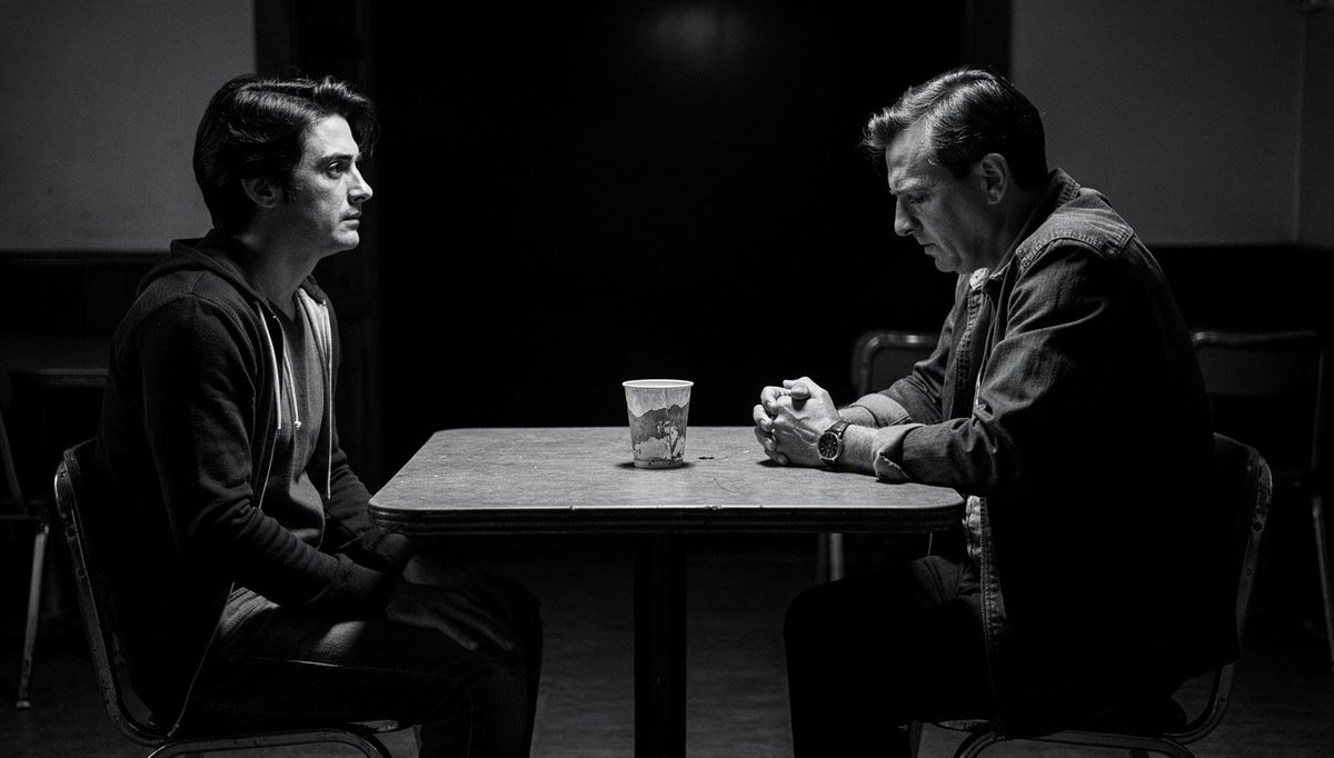 Two people in shared silence as a comfortable silence as icebreaker